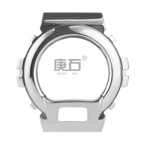 For Casio DW-6900 Watch Band Strap and Bezel Case 316L Stainless Steel Metal Steel Belt With Tools W