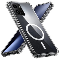 For HMD Pulse Plus Case Airbag Magnetic waterproof Transparent Fall precision Case for HMD Pulse Pro