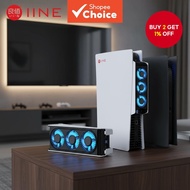 IINE L847 PS5 Temperature-Regulated Cooling Fan with USB 3.0 Hub for Disc and Digital Editions