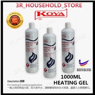 1000ML Heating Jelly Wax Blue Heating Gel Easy Fuel fire gel Lilin Cecair Pekat Serbaguna BIRU