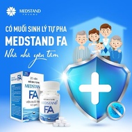 Medstand FA self-mixed physiological salt tablets - Pure salt tablets - Box of 20 mouthwash, throat 
