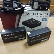 Netline HDMI Extender 60 Meter Over Cat6 / Cat5