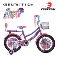 HUS7- sepeda mini anak perempuan sepeda anak perempuan 12-16-18 inch