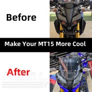 2021 Motorcycle For YAMAHA MT15 Visor Windshield MT-15 MT 15 2019 2020 Motorcycle Accessories