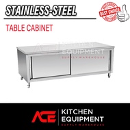 Stainless steel workbench Kitchen Cabinet Kitchen Commercial Table Work Table/stainless steel table