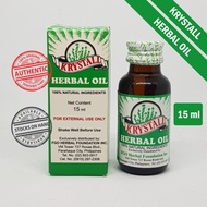 ♞,♘Krystall Herbal Oil by FGO