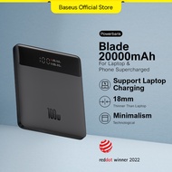 【Local Stock-48 hours shipped】Baseus Blade 20000mAh 100w Laptop Power Bank Dual Port Fast Charging T