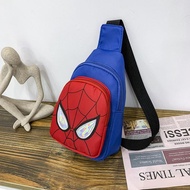 CACTU Spiderman Bag, Canvas Causual Cartoon Bag, Creatuve Gift Adjustable Shoulder Strap Crossbody Chest Bags Messenger Bags School