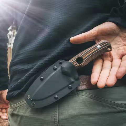 Sanrenmu S725P Fixed Blade Knife 14C28N With Sheath Outdoor Camping Survival Tactical Hunting Knife 