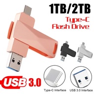 USB 2TB 3.0ไดรฟ์ปากกา OTG แฟลชไดรฟ์ Usb ชนิด C 2in1ไดรฟ์ปากกา1TB Memorias Usb แท่ง Usb Usb ติดสำหรับแท็บเล็ตโทรได้ชิ้นฟรีของขวัญ