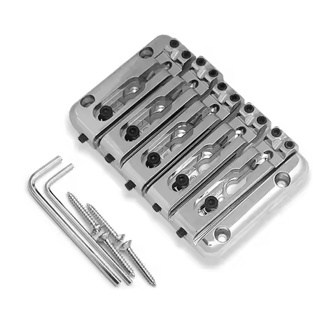 Separated Bridge 5-String Bass Fixed Bridge String Spacing 15MM Bridges 92.5x60MM String Body Bottom