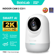 Botslab C211 Indoor Wifi CCTV 2K Pan Tilt Camera Security Camera AI Detection Two Way Voice Call C21