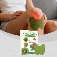 Advanced Mugwort & Ginger Knee Patch 12PCS with Camphor | 8-12Hr Nourishing Comfort, Snug Fit, Gentl
