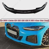 For BMW 4 Series G24 G26 420i 430i i4 M50 4-Door Gran Coupe Front Bumper Splitter Lip Diffuser Body 