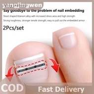 YANGWEN 2Pcs Ingrown Toenail Corrector Tools Pedicure Recover Embed Toe Nail Professional Ingrown To