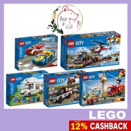 LEGO City - 60214 (Fire Rescue)/ 60283 (Camper Van)/ 60148 (ATV Race Team)/ 60183 (Heavy Cargo)/ 602