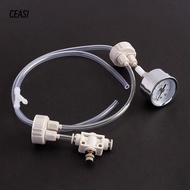 CEASI DIY CO2 Kit, Bottle Cap Valve Gauge CO2 Generator, Generator Kit  Tube Diffuser System Carbon 
