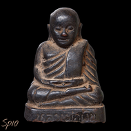 หลวงพ่อเงิน พิมพ์นิยม ขนาดตั้งหน้ารถ ลงรักเก่าไม่ทราบที่ พระบ้านแท้จากหิ้งพระ sp10