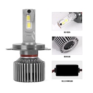 V15 2Pcs Led Headlight Bulb 6000K 45W 12V LED Bulb H4 H7 H11 High Beam Fog Light Bulb