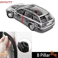 ANHUITYJ Car Door Edge Seal Strip, Waterproof Dust-proof B-Pillar Weatherstrip, Rubber Universal Noi