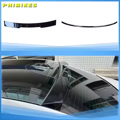 For BMW 5 Series I5 G60 2024+ 4-Door Sedan M Performance Rear Trunk Roof Spoiler Lip Wing Body Kit