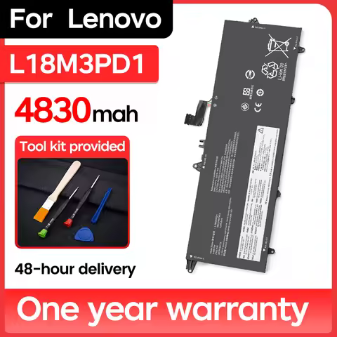 BNN L18M3PD1 57Wh Laptop Battery T490s T495s T14S for Lenovo Thinkpad Notebook Gen1 L18c3pd2 L18l3pd