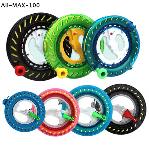 【AM3】1Pc Twisted Kite String Rope Line Outdoor Round Grip 150/200/400M Kite Reel Hand Grip Wheel Str