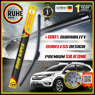 Ruhe Wiper Honda BRV2016 - New Present Original High Quality Soft Silicone Car Wiper Silicon Kereta 