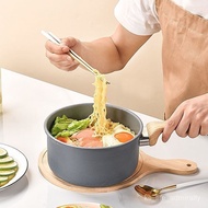 Medical Stone Yukihira Pan Milk Pot Soup Pot Baby Food Pot Instant Noodle Pot Boiling Water Pot Gourmet Non-Stick Pan Br