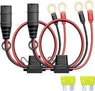 GC008 X-Connect Fit for NOCO Battery Charger Accessories，M10 (3/8in) XL Eyelet Terminal, 30-inch Har