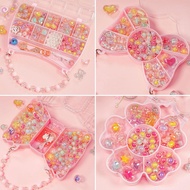 Bracelets DIY Beads Kit Beaded Bracelets Kit Bead Set For Girls Kids Spacer Beads C4R4