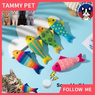 Pet Cat Sounding Fishy Plushie Plush Catnip Fish Pet Cat Kitten Teaser Pet Toys Cat Toys