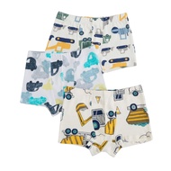 กางเกงในเด็ก2-10ปีพิมพ์ลายรถยนต์กางเกงบ็อกเซอร์สำหรับเด็กผ้าคอตตอนสำหรับเด็กอายุ4ขวบกางเกงสำหรับเด็ก