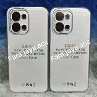 Soft Case Transparent SpaceOriginal Vivo Y31D/Y51 Pro/T5X/Y500i/iQOO Z11X 5G Silicone 2.0MM+Protec C