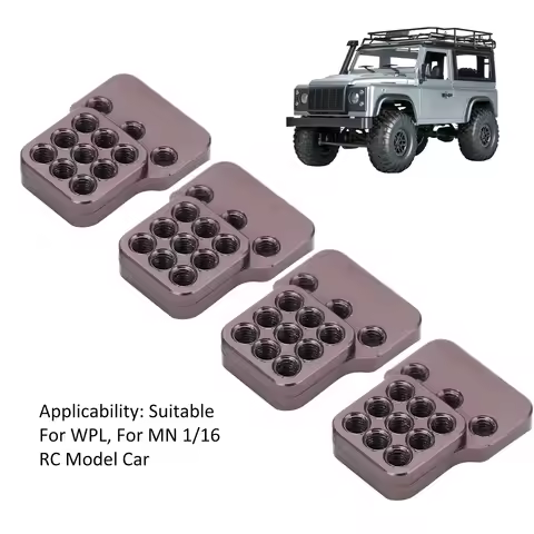 Metal Adjustable Shock Absorber Bracket for WPL 1/16 RC Model Car Upgrade Accessories RC Car Accesso