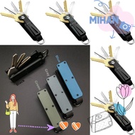 MIHAN Key Organizer, with Screwdriver Modern Keys Fob with Clip,  Holds 2-6 Keys Metal Multi-functio