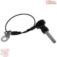 VIOLETLILAC Ball Locking Pins, Stainless Steel Diameter 6mm with Button Handle, Easy to Carry with 2