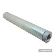 ท่ออลูมีเนียมขนาด 1 1/4"(31.75มม) หนา 5 มม. พร้อมฝาปิดเติมลม เกจ 3000 และฝาปิดต่อวาล์วM16x1.0 หรือ M