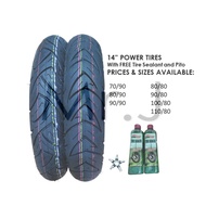 POWER TIRE SIZE 14 w/ PITO AND SEALANT