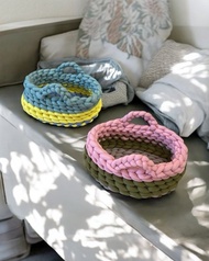 冰島毛線手編課程-編織置物籃 (可使用文化幣)