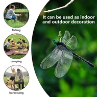 Simulation Artificial Dragonfly Insect Model Mosquito Ornaments Repellent Hanging Outdoor A6w2