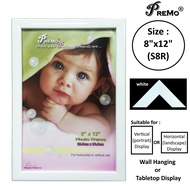 PREMO 8"x12" (S8R) WHITE Photo Frame