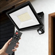 Motion Sensor Remote Control LED Flood Light 220V 10W 20W 30W 50W 100W Waterproof Outdoor Wall Proje