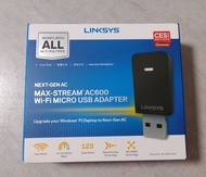 Linksys Max-Stream AC600 USB WiFi adapter