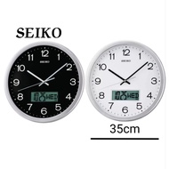 100% ORIGINAL SEIKO Quite Sweep Movement Digital  Wall Clock QXL007(QXL007S. QXL007A)