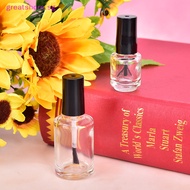 greatshore  1Pcs 5/10/15ml Empty Glass Nail Polish Bottle With Brush Nail Oil Glass Bottle  SG