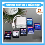 512MB/2GB/4GB/8GB/16GB/32GB SD Memory Card and SD Memory Card Reader