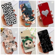 For Vivo Y71 Y71i Phone Case 1724 1801i 1801 Soft Cover Cute Astronaut Leopard Silicone Casing For VivoY71 Y71A Shockproof Bumper