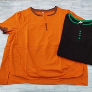 Ks-0261 HJLR 7143 Adult Women's T-shirt Short Sleeve Imported Material Good Quality Cool and Fashion