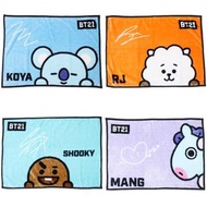 #BT21代購 JP🇯🇵 📦預購 日本限定 丸眞 防彈少年團 BTS LINE FRIENDS BT21 Blanket 毛絨毛毯🛏️ HKD$198/1
